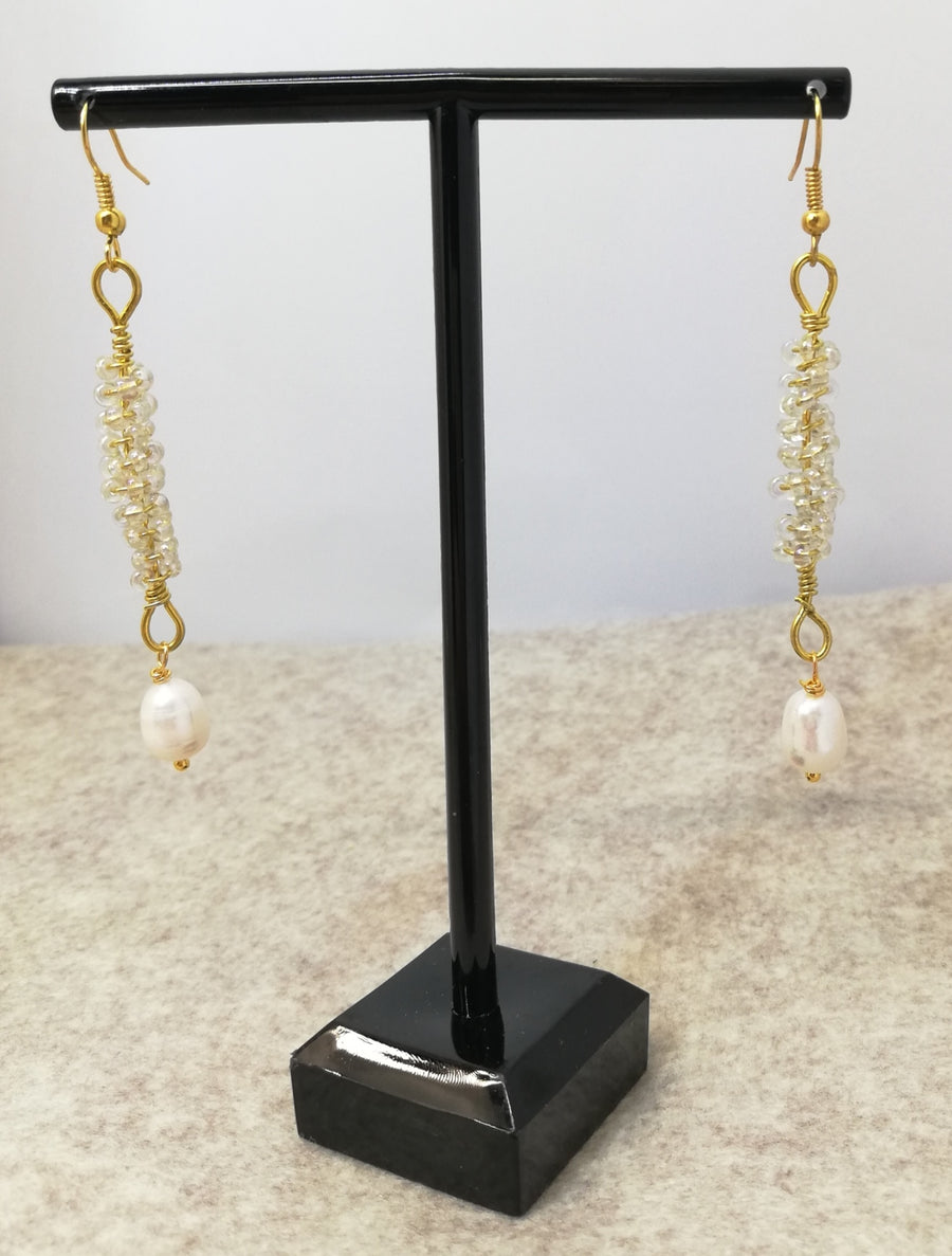 Parure in ottone a spirale