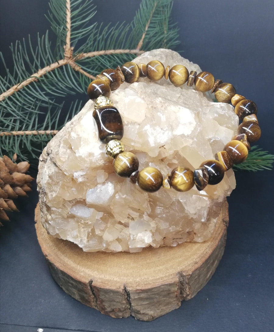 Bracciale in occhio di tigre