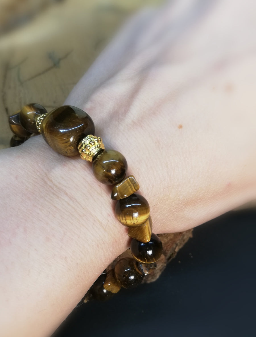 Bracciale in occhio di tigre