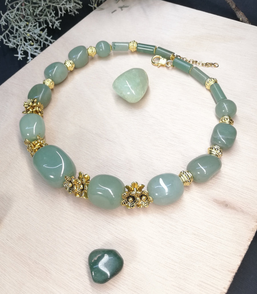 Collana avventurina