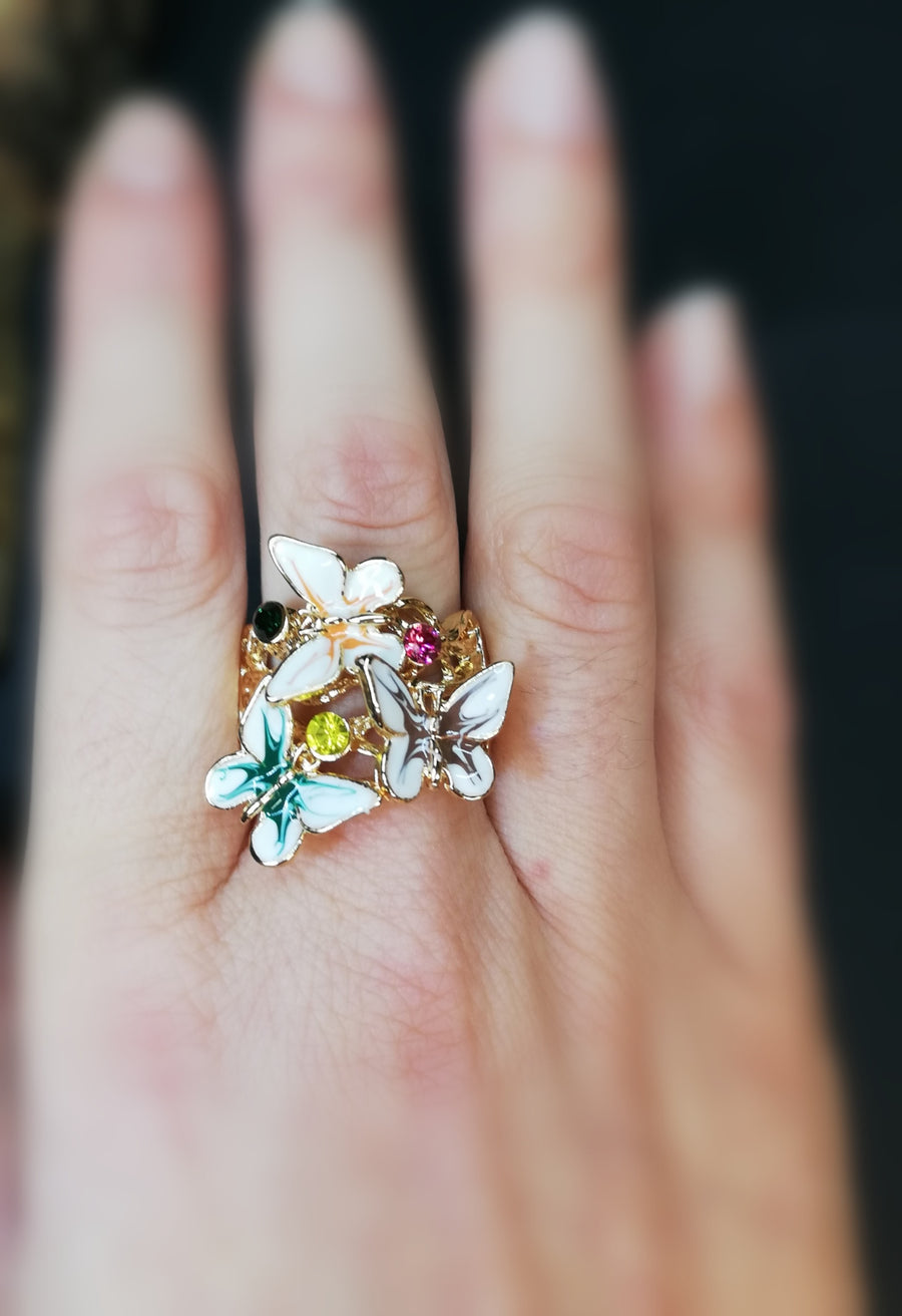 Anello farfalle