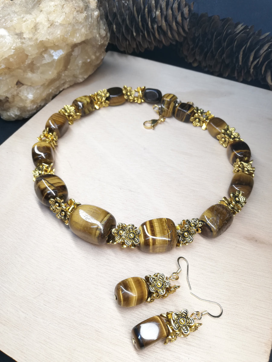 Parure occhio di tigre
