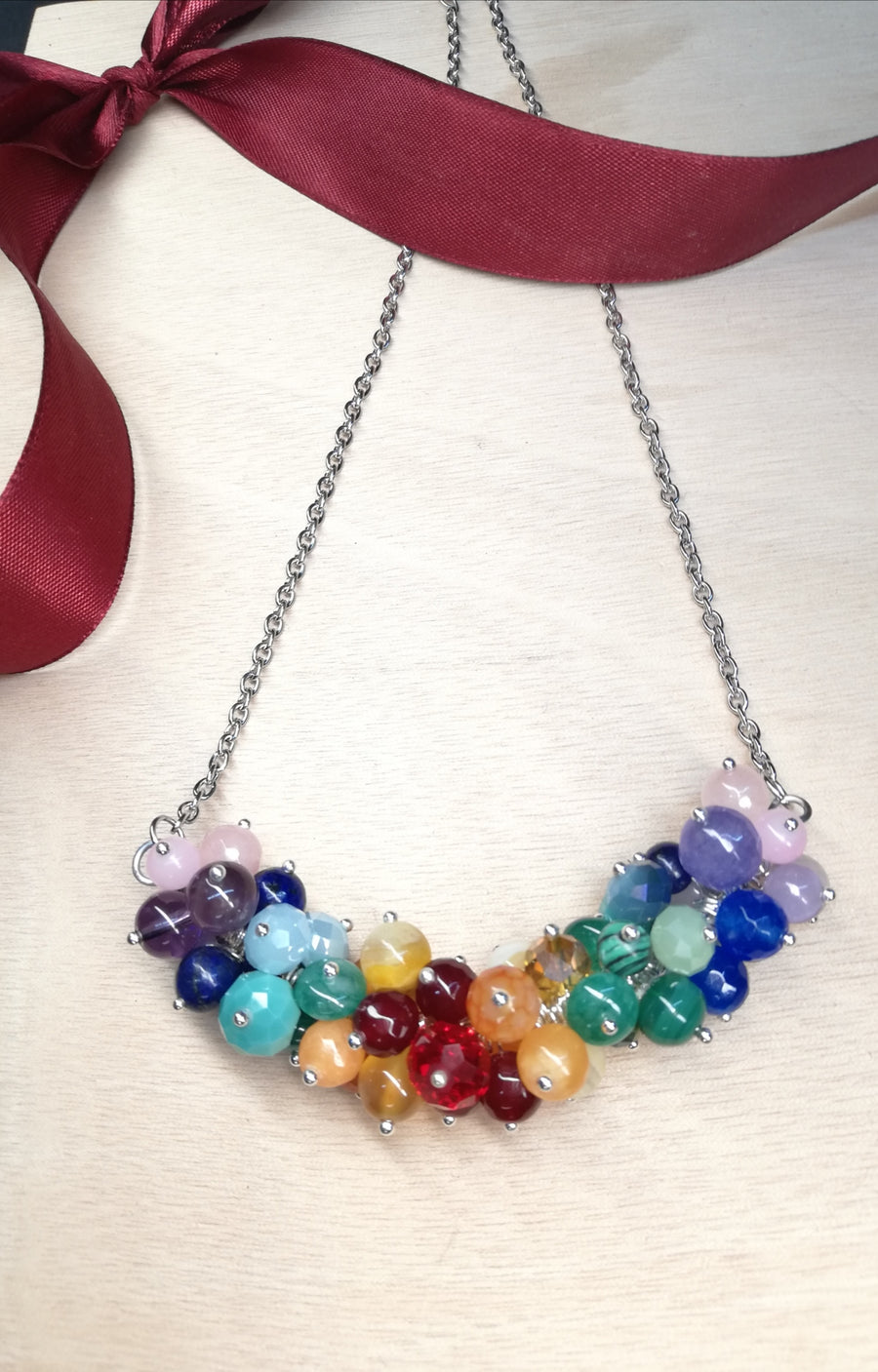 Collana / pendente arcobaleno