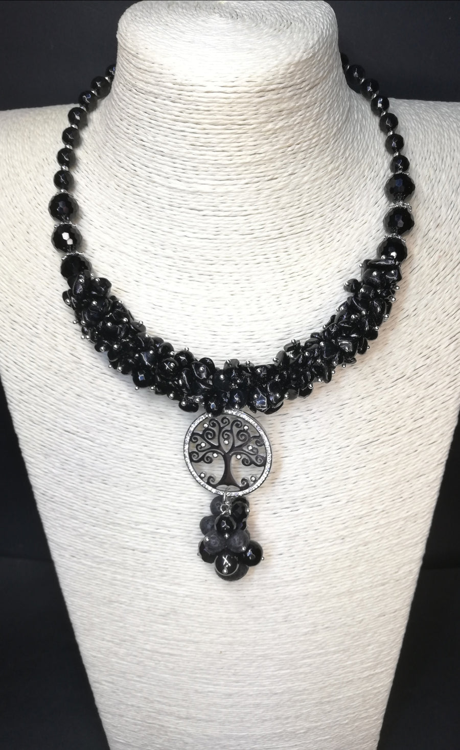 Collana in onice albero della vita