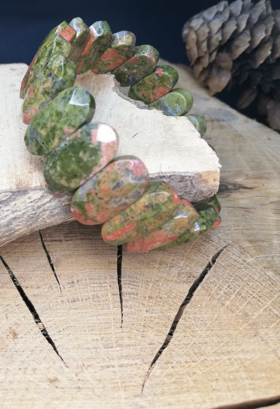 Bracciale unakite