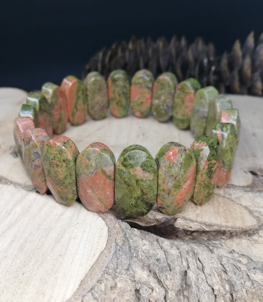 Bracciale unakite