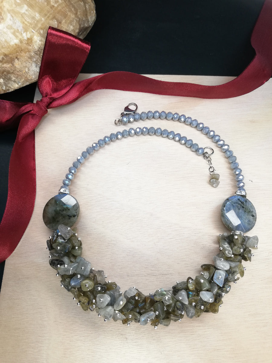 Collana labradorite